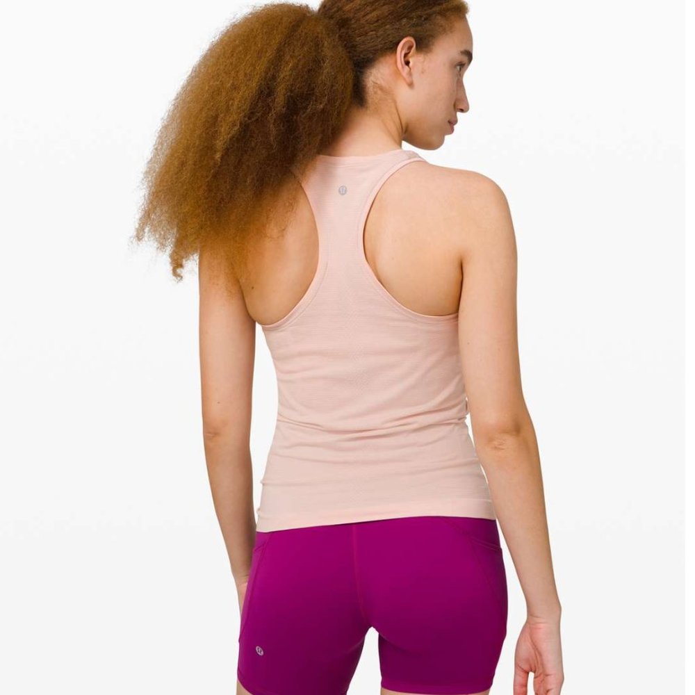 Lululemon Swiftly Tech Racerback 2.0 Feather Pink/Feather Pink 10 - Picture 4 of 15